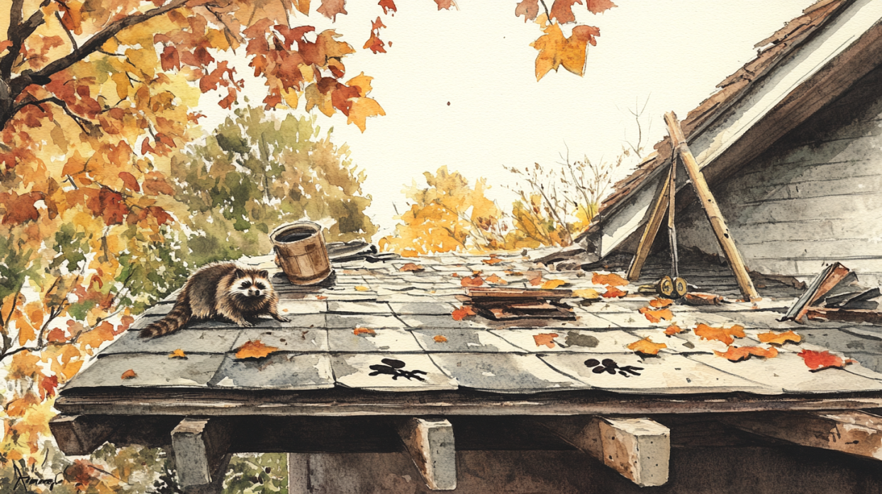 アライグマから家を守る知恵袋